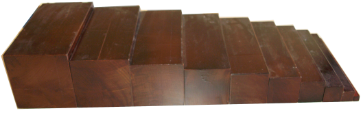 BROWN STAIRS (BEACH WOOD)