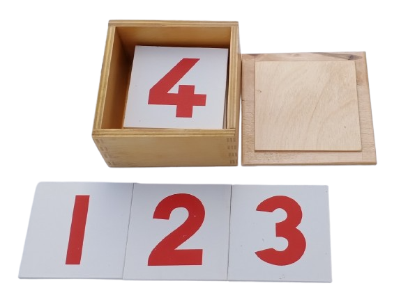 PRINTED  NUMBER  CARDS FOR NUMBER RODS