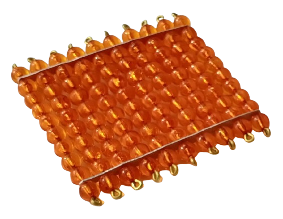 ONE SQUARE OF 100 (BEAD MATERIALS)